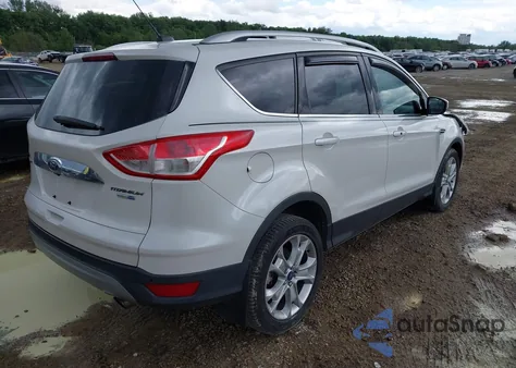 2014 Ford Escape Titanium из США, поврежденный, VIN 1FMCU9J96EUC77668